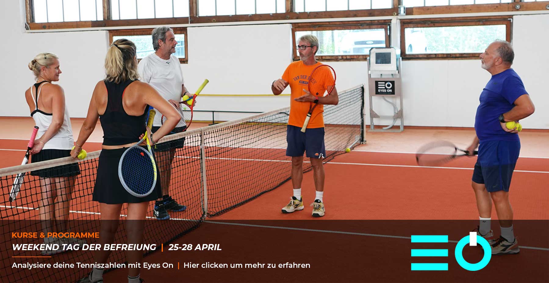 WEEKEND TAG DER BEFREIUNG – Analysiere deine Tenniszahlen mit Eyes On